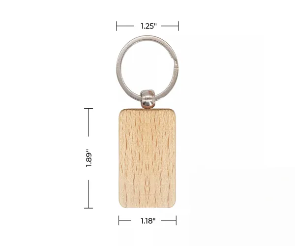 Rounded Rectangle Wooden